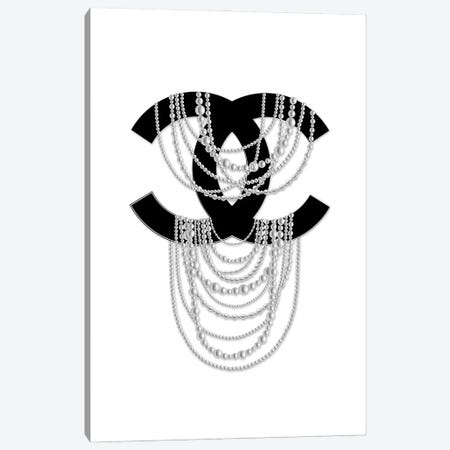 Logo Pearls Canvas Print #PAV711} by Martina Pavlova Canvas Print