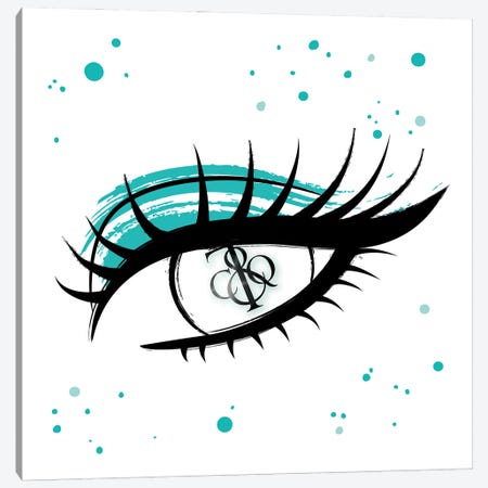 Tiffany & Co. Eye Canvas Print #PAV743} by Martina Pavlova Canvas Artwork