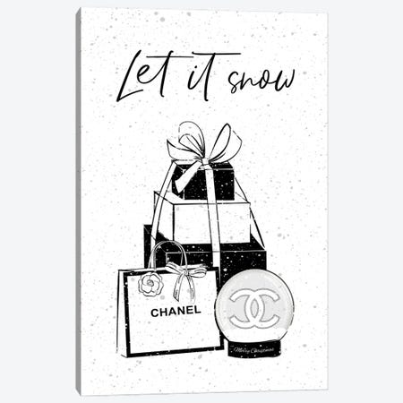 Chanel Winter Canvas Print #PAV744} by Martina Pavlova Art Print