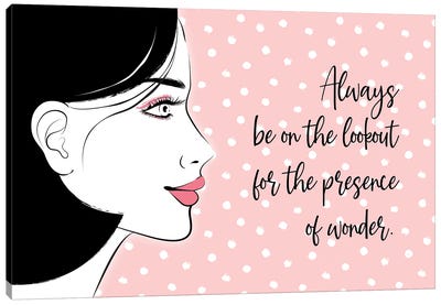 Lookout Quote Canvas Art Print - Martina Pavlova Quotes & Sayings