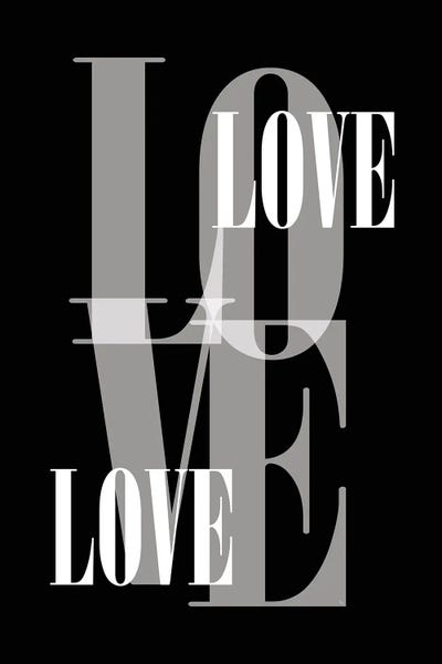 Romantic Bedroom (Love): Black Love by Martina Pavlova