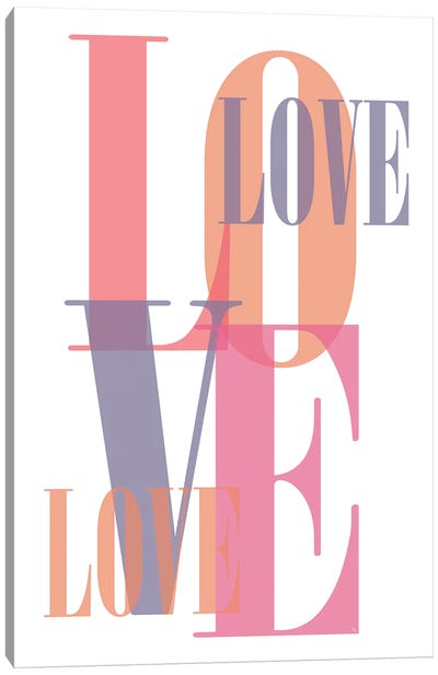 Bold Love Canvas Art Print - Martina Pavlova Quotes & Sayings