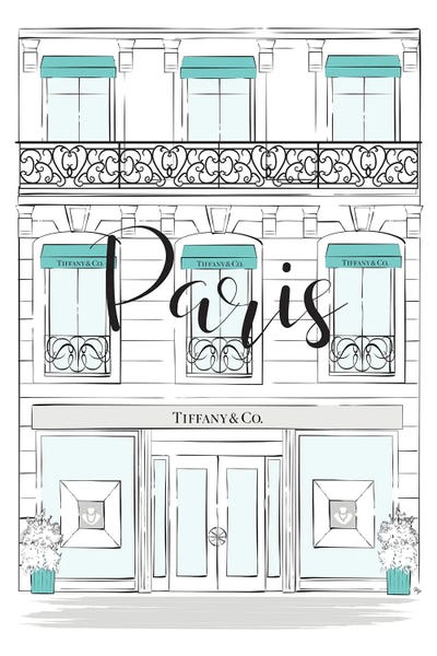 Tiffany & Co.: Paris Tiffany Shop by Martina Pavlova