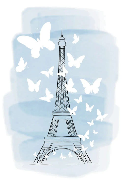 Butterfly Eiffel Tower