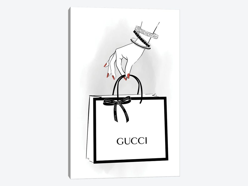 Gucci, Bags, Xl Gucci Shop Bag From Store