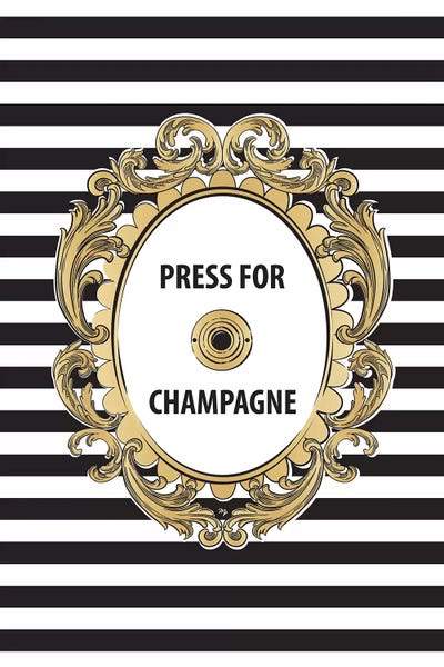 Fashion Lover: Champagne Button by Martina Pavlova