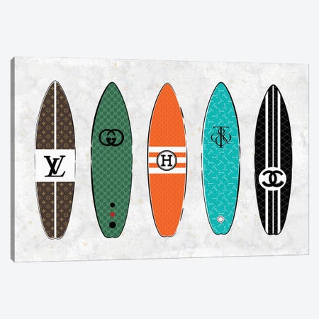 Fashion Surfboard LV Art Print by Alexandre Venancio