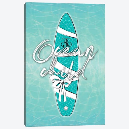 Tiffany Surfing Canvas Print #PAV835} by Martina Pavlova Art Print