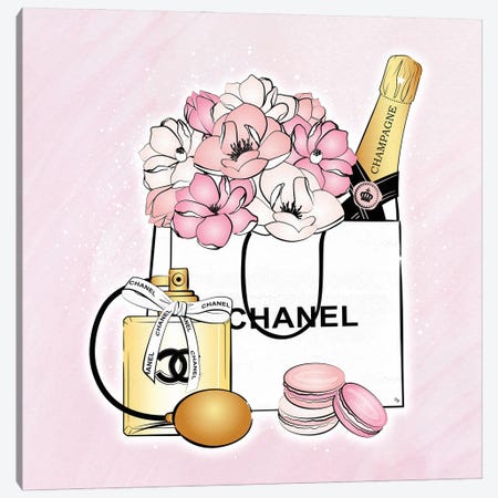 Chanel Set Canvas Art by Martina Pavlova