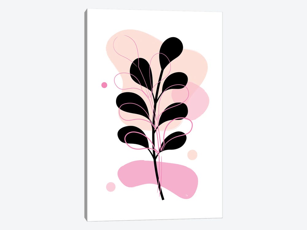 Pink Plant by Martina Pavlova 1-piece Art Print