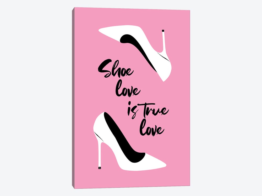 Shoe Love by Martina Pavlova 1-piece Canvas Print