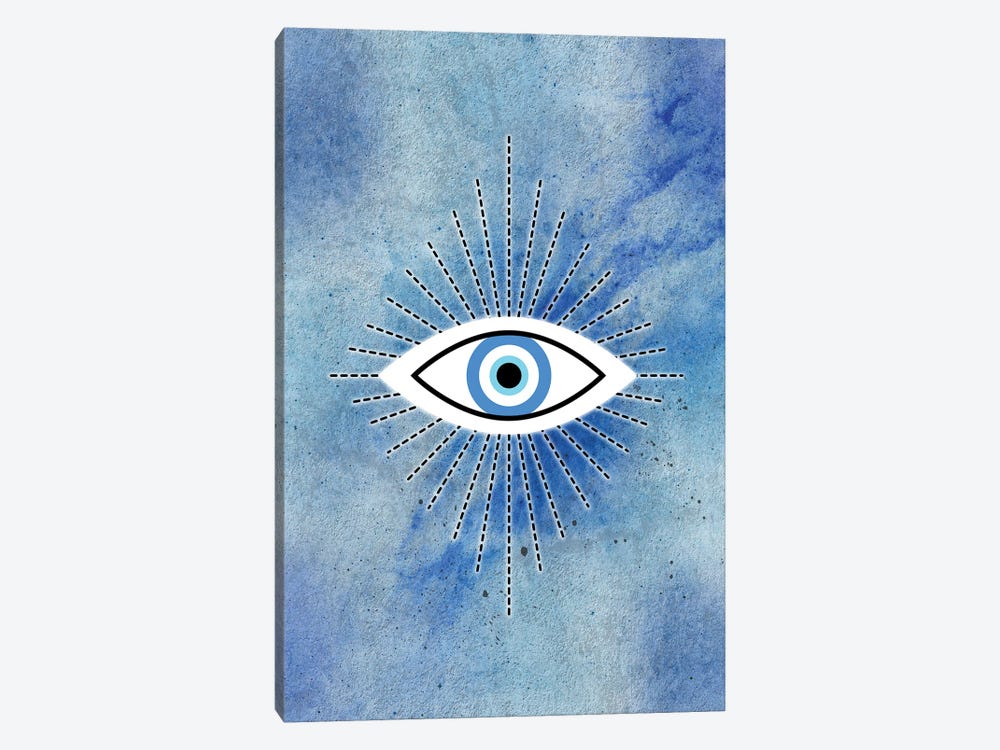 Evil Eye by Martina Pavlova 1-piece Canvas Print