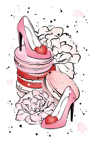 Carnations: Love Shoes by Martina Pavlova