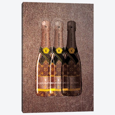 LV Champagne I Canvas Print #PAV88} by Martina Pavlova Canvas Artwork