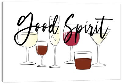 Good Spirit Canvas Art Print - Martina Pavlova Food & Drinks
