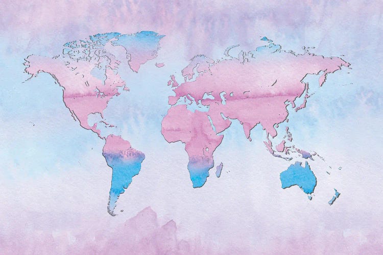 Pastel Map