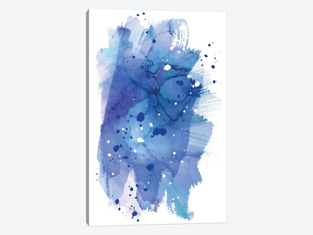 Blue Abstract by Martina Pavlova 1-piece Art Print