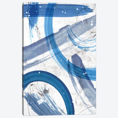 Blue Ways Canvas Print #PAV903} by Martina Pavlova Canvas Artwork