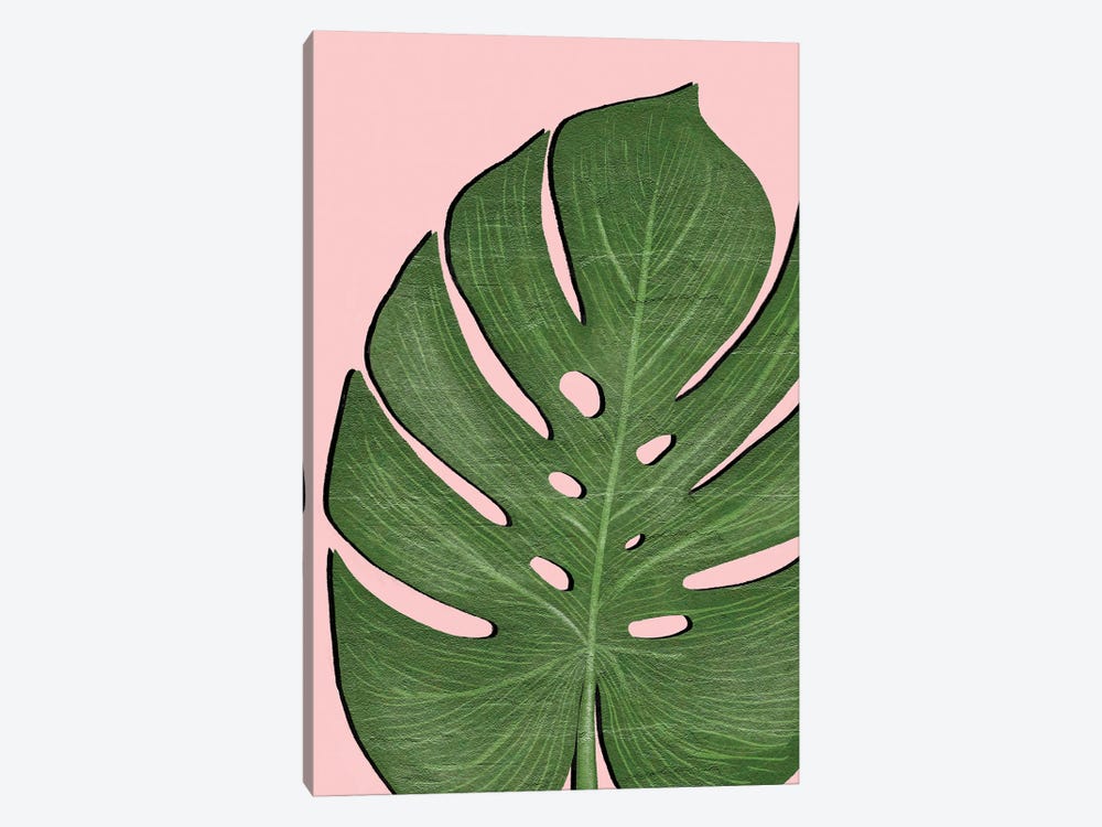 Exotic Leaf I by Martina Pavlova 1-piece Canvas Art Print