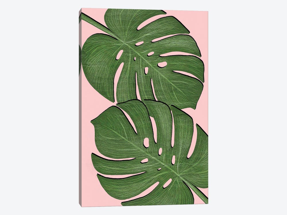 Exotic Leaf II by Martina Pavlova 1-piece Canvas Art
