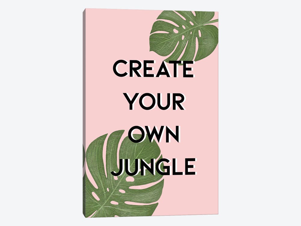 Create Jungle by Martina Pavlova 1-piece Canvas Art Print