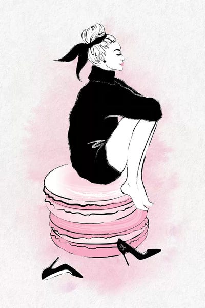 High Heels: Macaron Girl by Martina Pavlova