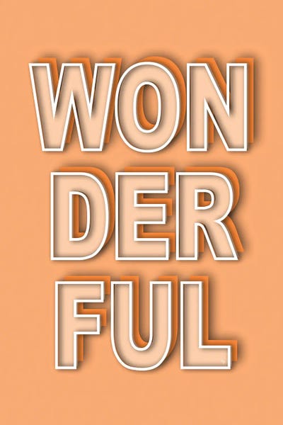 Orange Wonderful by Martina Pavlova framed wall art