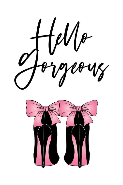 Hello Gorgeous by Martina Pavlova wall art