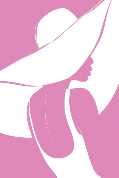 Pink Summer Lady