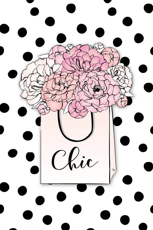 Chic Flowers by Martina Pavlova wall art