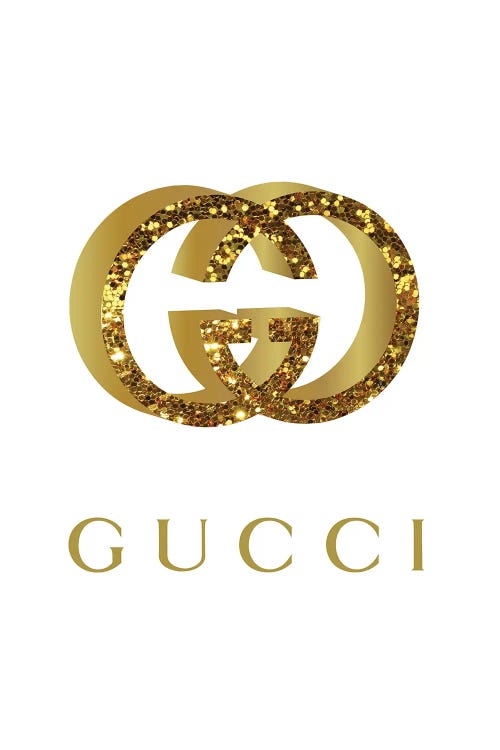 Gucci Gold by Martina Pavlova wall art