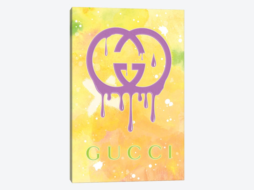 Gucci Paint by Martina Pavlova 1-piece Art Print