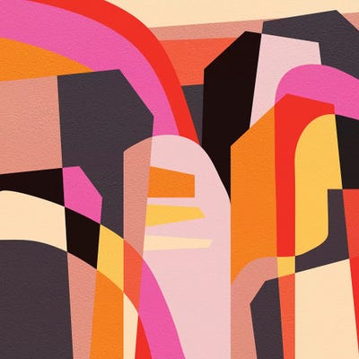 Fragments VI by Susana Paz canvas print