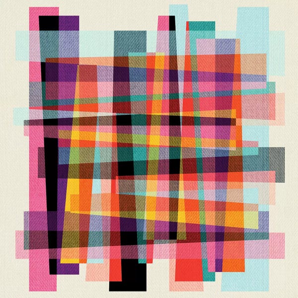 Gingham: Fragments IX by Susana Paz