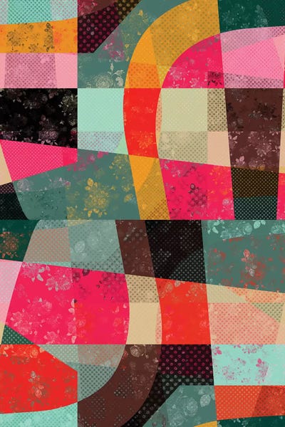 Fragments X by Susana Paz framed wall art