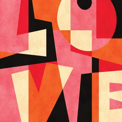 LOVE by Susana Paz framed wall art