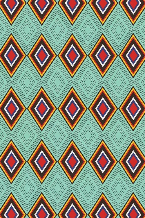 Tribal X by Susana Paz wall art