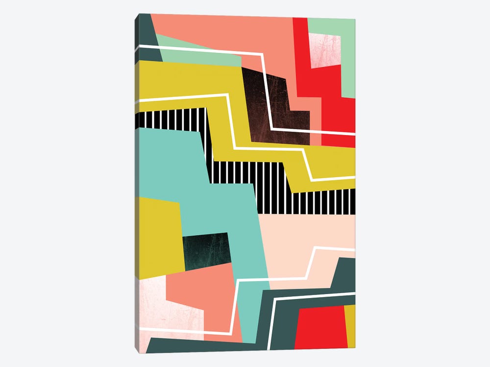 Color Block I by Susana Paz 1-piece Canvas Print