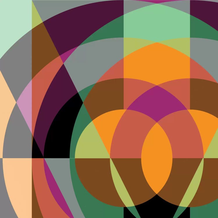 Composition II by Susana Paz wall art