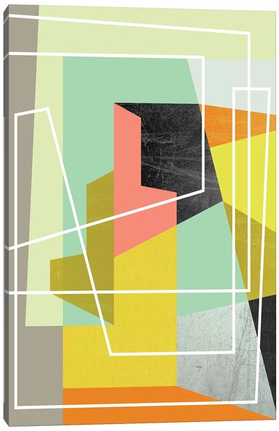 Color Block II Canvas Art Print - Susana Paz