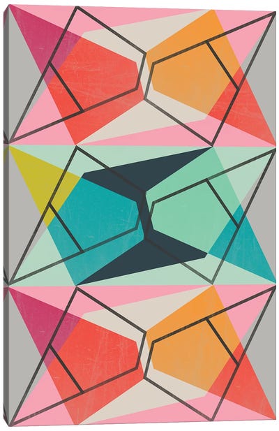 Color Block III Canvas Art Print - Susana Paz