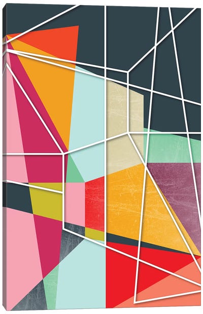 Color Block V Canvas Art Print - Susana Paz