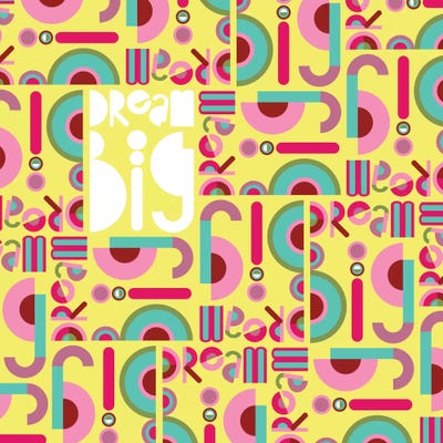 Dream Big by Susana Paz framed canvas print