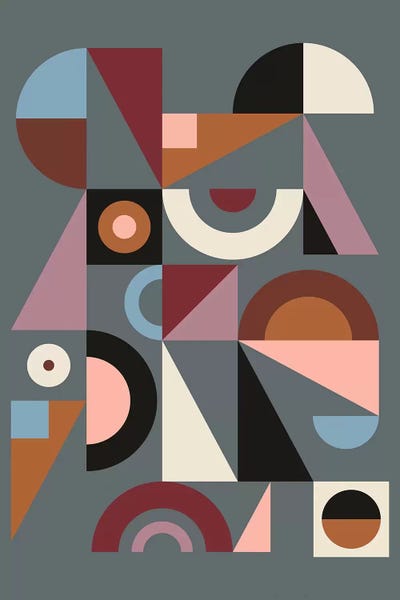 Graphic IX by Susana Paz framed wall art