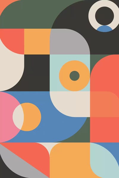 Graphic XII by Susana Paz canvas print