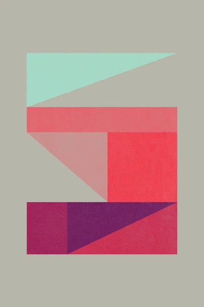 Triptych II by Susana Paz framed wall art