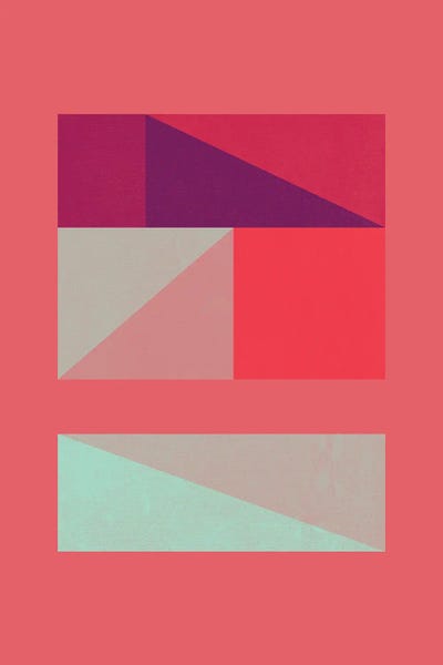 Triptych III by Susana Paz framed wall art