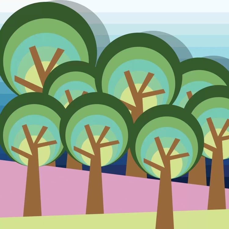 Forest by Susana Paz wall art