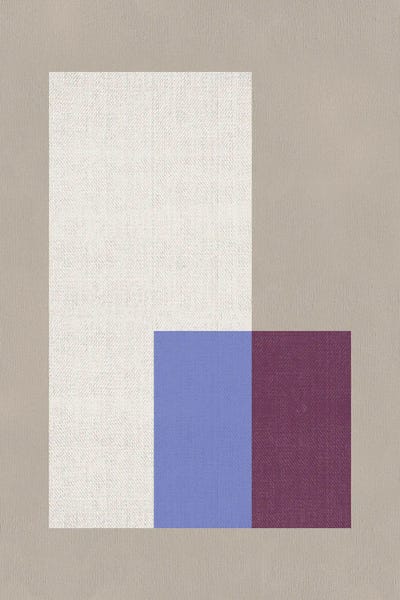 Bentuk X by Susana Paz canvas print