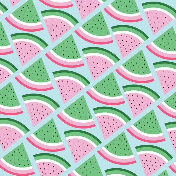 Pop Art Kitchen: Fresh Watermelon by Susana Paz